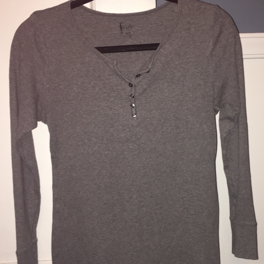 Women's Grey long sleeve thermal